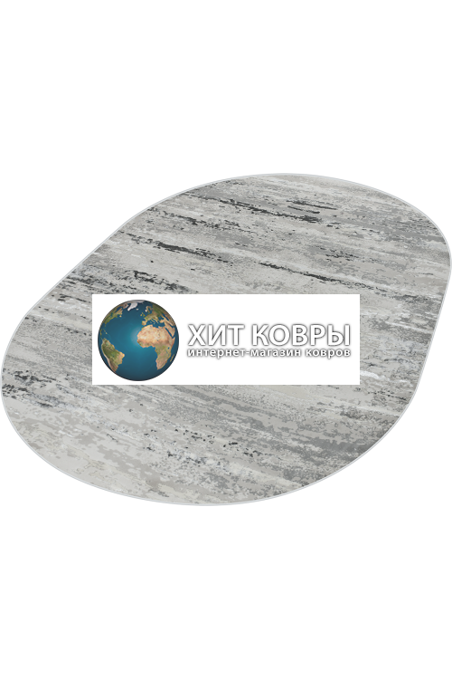 Турецкий ковер Amatis 36556 Серый овал